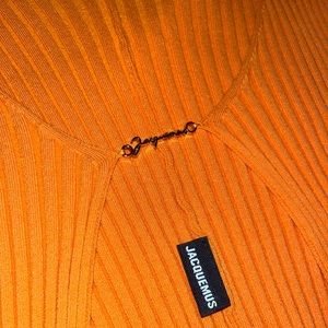 Jacquemus la maille pralu longue cardigan